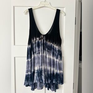 Free people tie-dye blue tunic
